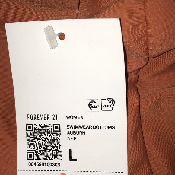 Forever 21 orange brownish bikini bottom - Picture 5 of 8
